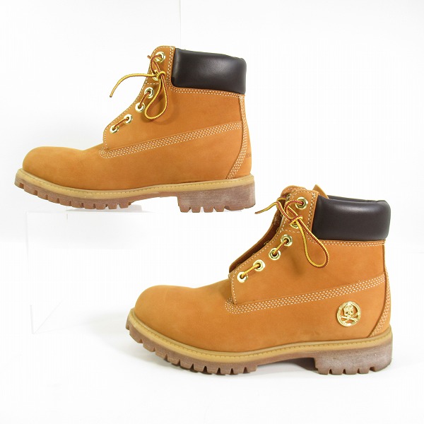 実際に弊社で買取させて頂いたmastermind×Timberland/マスターマインド×ティンバーランド 限定 コラボ ブーツ 6735R/7の画像 3枚目