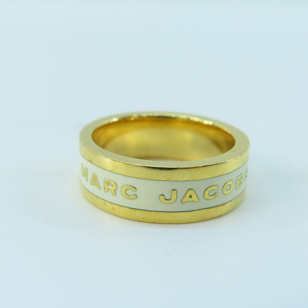実際に弊社で買取させて頂いたMARC JACOBS/マークジェイコブス ロゴリング 16.5-17号の画像 1枚目