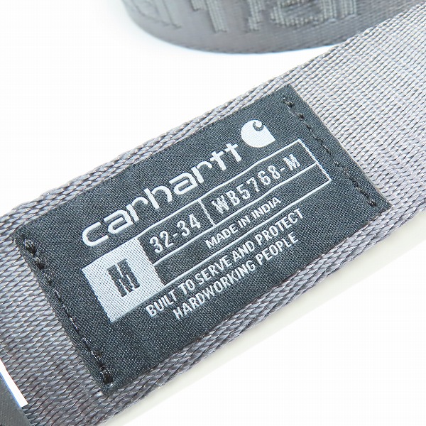 実際に弊社で買取させて頂いたCarhartt/カーハート ナイロン ベルト WB5768-Mの画像 1枚目
