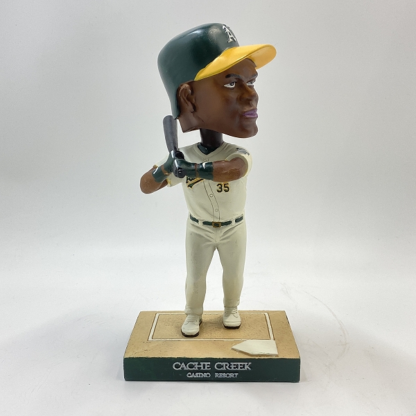 実際に弊社で買取させて頂いたBD&A オークランド・アスレチックス FRANK THOMAS/フランク・トーマス ボブルヘッドフィギュア リミテッドエディションの画像 1枚目