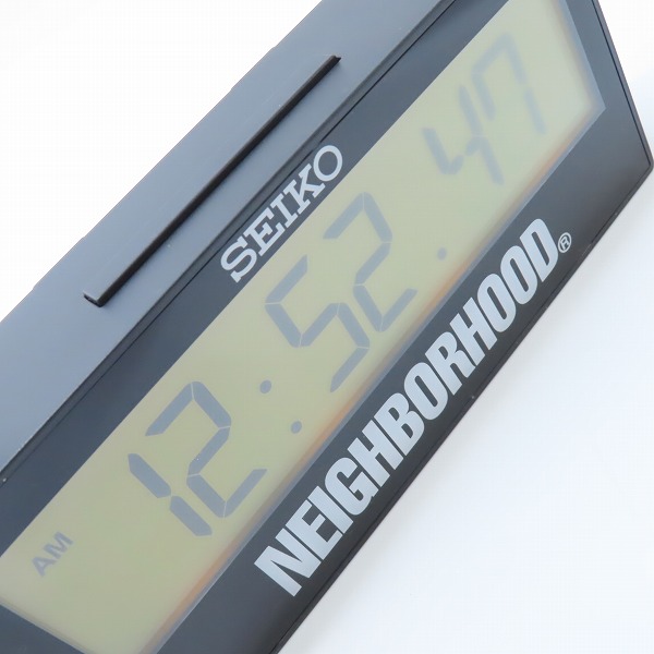 実際に弊社で買取させて頂いたNEIGHBORHOOD × SEIKO/ネイバーフッド×セイコー インテリア時計/TC195Kの画像 6枚目