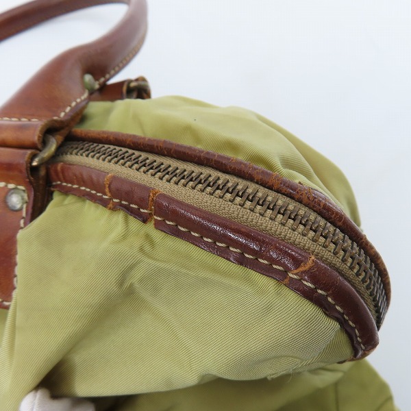 実際に弊社で買取させて頂いたFelisi/フェリージ ナイロン レザーハンドル トートバッグの画像 7枚目