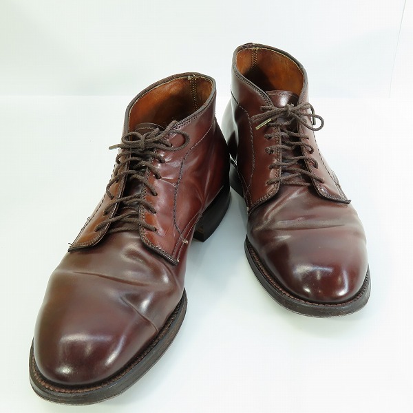実際に弊社で買取させて頂いたALDEN/オールデン 6アイレット チャッカブーツ/レザー シューズ 8648/7.5