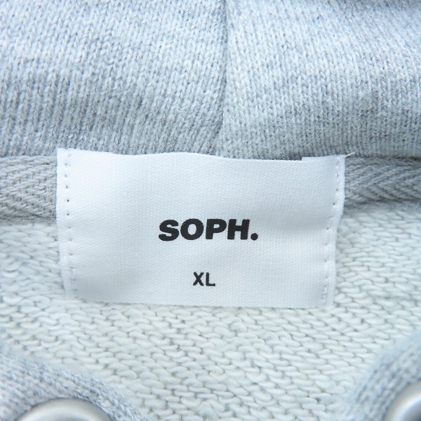 実際に弊社で買取させて頂いた(2)【未使用】SOPHNET./ソフネット DAZN with YOICHIRO UCHIDA SHINJI ONO/小野伸二 HOODIE SOPH-240108/XLの画像 2枚目