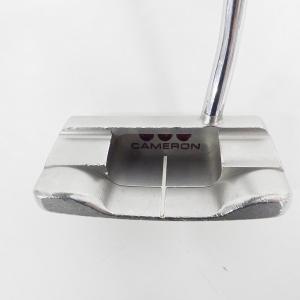 実際に弊社で買取させて頂いたScotty Cameron/スコッティキャメロン STUDIO SELECT SQUAREBACK NO.1 パター 33.625インチ レフティ/左きき用カバー付の画像 3枚目