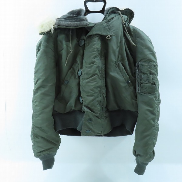 実際に弊社で買取させて頂いたALPHA INDUSTRIES/アルファ インダストリーズ N-2B ミリタリー フライトジャケット MIL-J-6278F/M