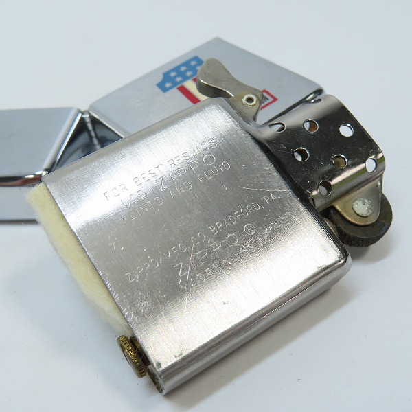 実際に弊社で買取させて頂いたZIPPO/ジッポー HARLEY-DAVIDSON/ハーレーダビッドソン  星条旗 No.1 ヴィンテージ/ビンテージ 1980年製の画像 5枚目