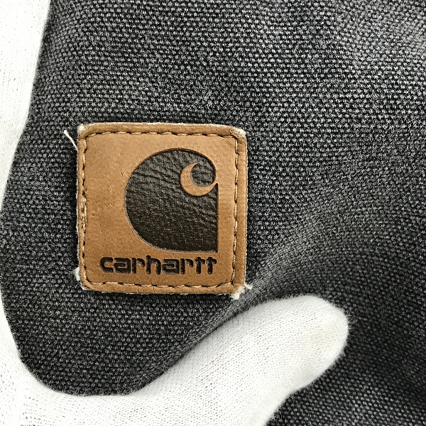 実際に弊社で買取させて頂いたCarhartt/カーハート Detroit Jacket/デトロイトジャケット ダック USA製 J97PTL/XLの画像 4枚目