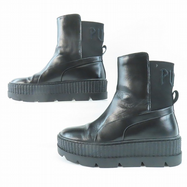 実際に弊社で買取させて頂いたPUMA×Fenty by Rihanna/プーマ×フェンティ チェルシースニーカーブーツ 366266-03/24.0の画像 3枚目