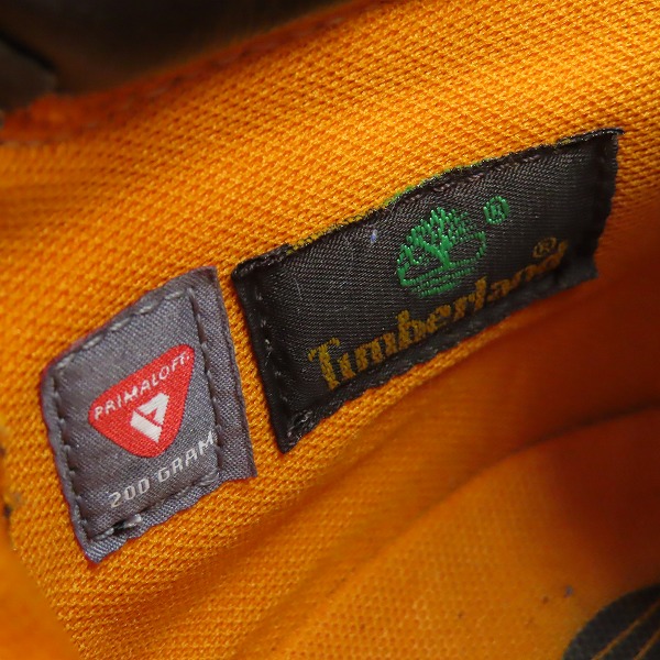 実際に弊社で買取させて頂いたA BATHING APE×Timberland/アベイシングエイプ×ティンバーランド カモフラ プレミアム チャッカブーツ A2QBX A5959/27.0の画像 5枚目