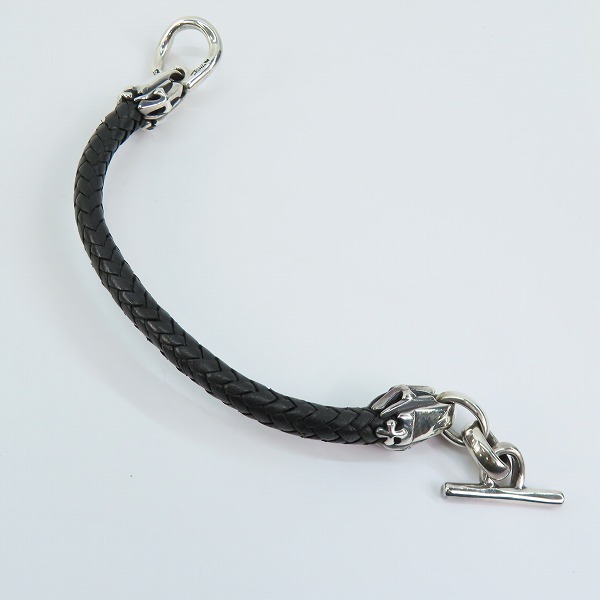 実際に弊社で買取させて頂いたBWL/ビルウォールレザー レザーブレスレット Tバーの画像 8枚目