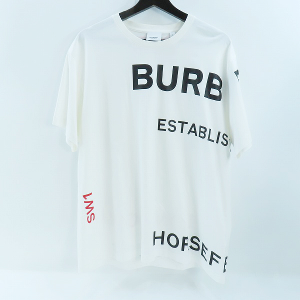 実際に弊社で買取させて頂いたBURBERRY/バーバリー ホースフェリープリント Tシャツ 8017103/L