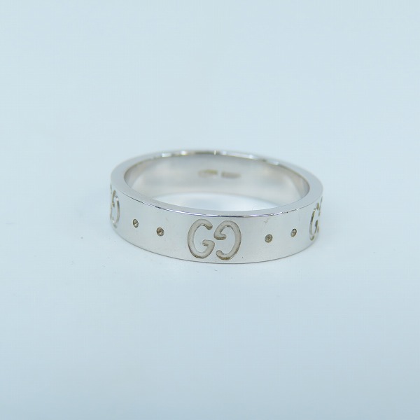 実際に弊社で買取させて頂いたGUCCI/グッチ アイコンリング  GGリング 8.5号 の画像 1枚目
