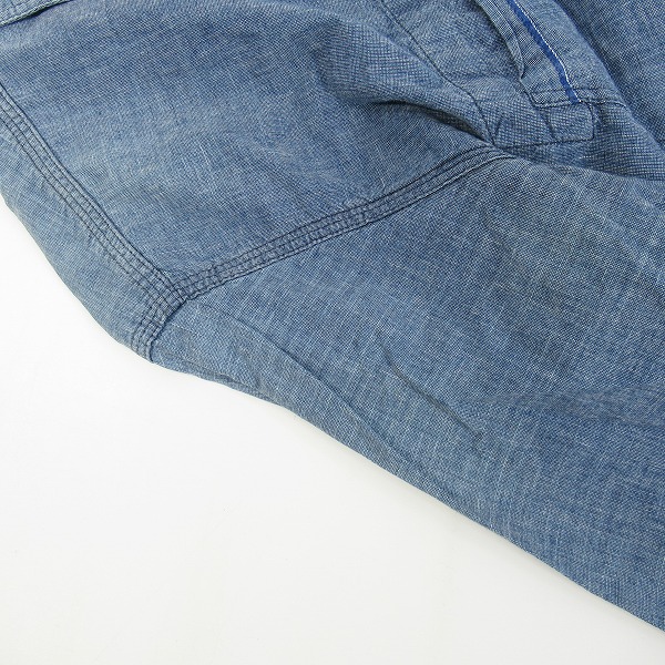 実際に弊社で買取させて頂いたSUGAR CANE×Mister Freedom/シュガーケン×ミスターフリーダム シャンブレー 長袖シャツ/Mの画像 6枚目