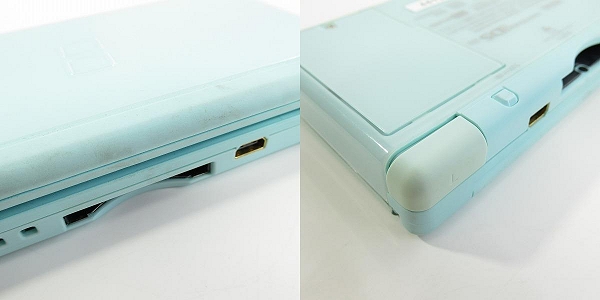 実際に弊社で買取させて頂いた任天堂/Nintendo ニンテンドー DS Lite アイスブルー 本体 USG-001 タッチペン付き【簡易動作確認済】の画像 8枚目