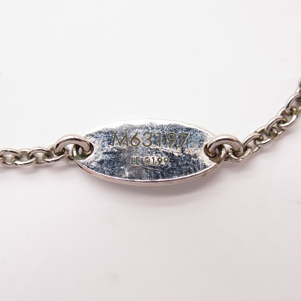 実際に弊社で買取させて頂いた【ジャンク】LOUIS VUITTON/ルイヴィトン エセンシャル V ネックレス ペンダント M63197　の画像 6枚目