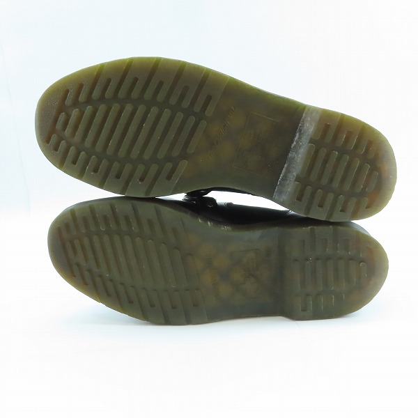 実際に弊社で買取させて頂いたDr.Martens×COMME des GARCONS/ドクターマーチン×コムデギャルソン サイドゴア リング シューズ  イングランド製 UK8の画像 2枚目