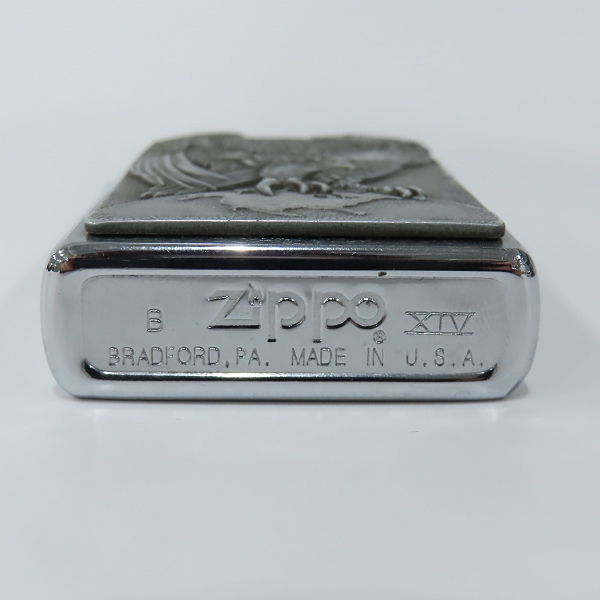 実際に弊社で買取させて頂いたZIPPO/ジッポー Harley-Davidson/ハーレーダビッドソン イーグル/ロゴ プレート デザイン 1998年製の画像 2枚目