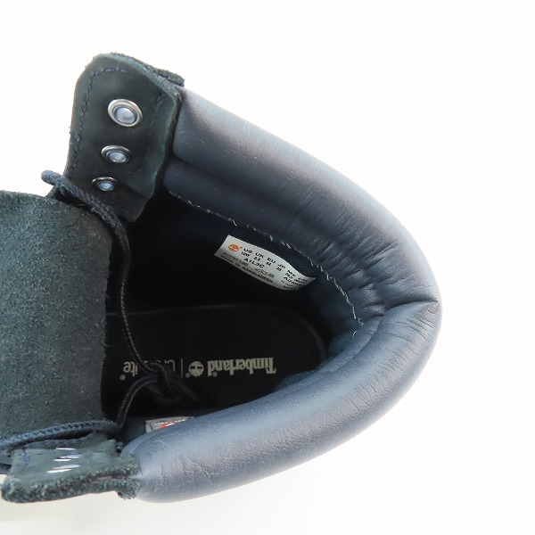 実際に弊社で買取させて頂いたTimberland/ティンバーランド DOUBLE COLLAR/ダブルカラー ウォータープルーフ 6インチ ブーツ A1L3C A2698/28の画像 4枚目