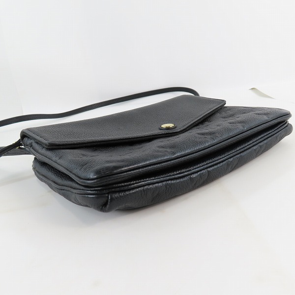 実際に弊社で買取させて頂いたLOUIS VUITTON/ルイヴィトン モノグラム アンプラント トワイス ショルダーバッグ ブラック M50258の画像 3枚目