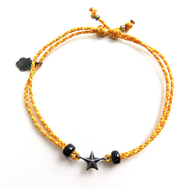 実際に弊社で買取させて頂いた(1)AMP JAPAN/アンプジャパン スター ブレスレット イエローの画像 1枚目