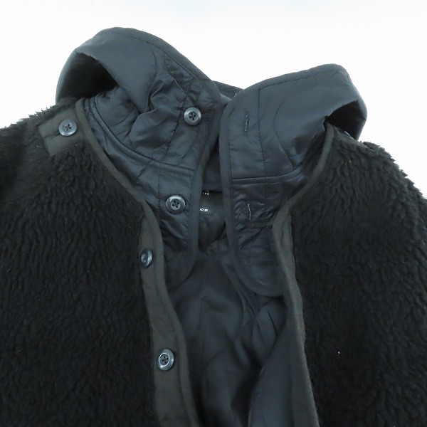 実際に弊社で買取させて頂いたALPHA INDUSTRIES/アルファインダストリーズ フーデッドボアライナージャケット TA1346-001/Lの画像 2枚目