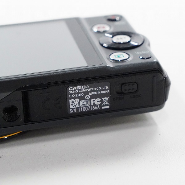 実際に弊社で買取させて頂いたCASIO/カシオ EXILIM EX-ZR10 エクシリム コンパクトデジタルカメラ 動作確認済みの画像 6枚目