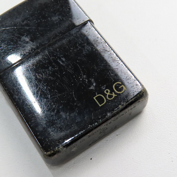 実際に弊社で買取させて頂いたZIPPO/ジッポー ドルチェ&ガッバーナ D&G アーマーケース 2008年製の画像 7枚目