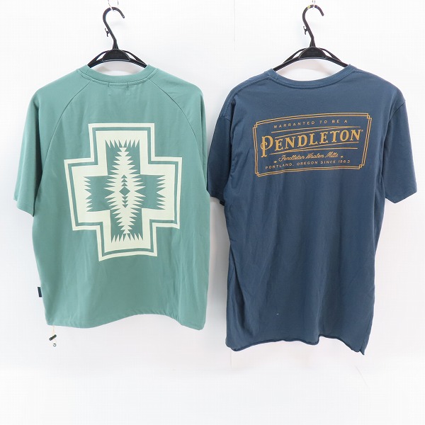 実際に弊社で買取させて頂いたPendleton /ペンドルトン カラーTシャツ S/L 2点セットの画像 1枚目