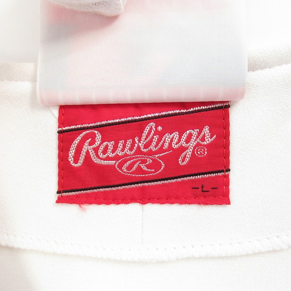 実際に弊社で買取させて頂いたasics/アシックス Rawlings/ローリングス ロサンゼルス ドジャース #17 石井 一久 選手 レプリカユニフォーム Lの画像 3枚目