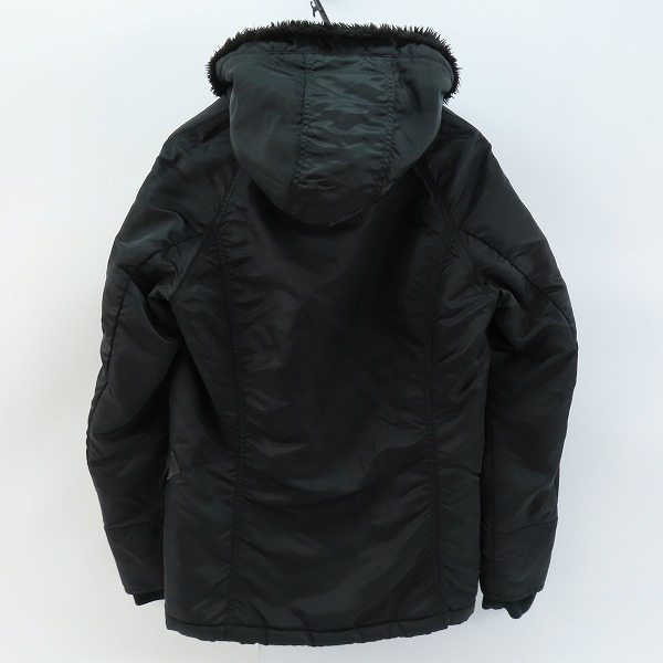 実際に弊社で買取させて頂いたALPHA INDUSTRIES×junhashimoto/アルファ×ジュンハシモト SHAWL COLLAR N3-B フライトジャケット 1011920018/4の画像 1枚目