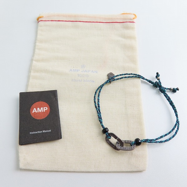 実際に弊社で買取させて頂いた(1)AMP JAPAN/アンプジャパン チェーンモチーフ ブレスレット ブルー の画像 8枚目