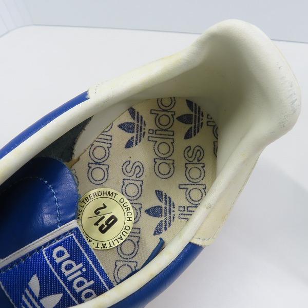 実際に弊社で買取させて頂いた【観賞用】adidas/アディダス GENOVA MADE IN JAPAN/日本製/ヴィンテージ スニーカー 6.5の画像 4枚目