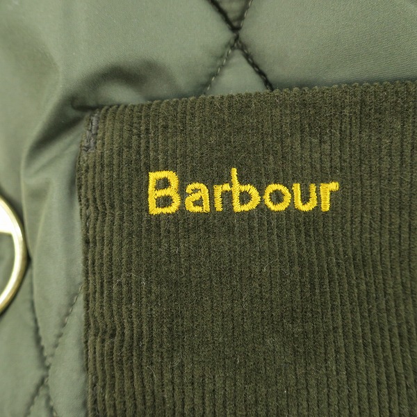 実際に弊社で買取させて頂いた【未使用】Barbour/バブアー ミドルレングス キルティング コート 242LQU1760/10の画像 3枚目