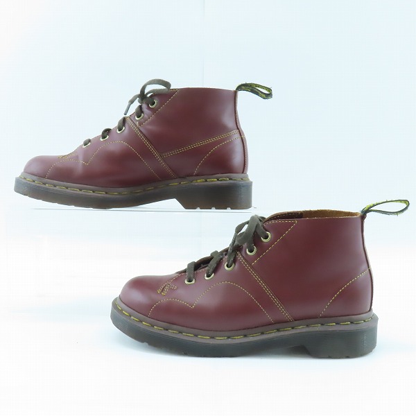 実際に弊社で買取させて頂いたDr.Martens/ドクターマーチン CHURCH/チャーチ 5ホールモンキーブーツ/1150 /UK4の画像 3枚目
