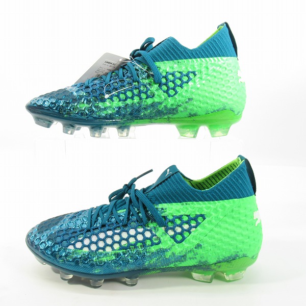 実際に弊社で買取させて頂いた【未使用】PUMA/プーマ フューチャー 18.1 NETFIT HG/スパイクシューズ/104899-02/26の画像 3枚目