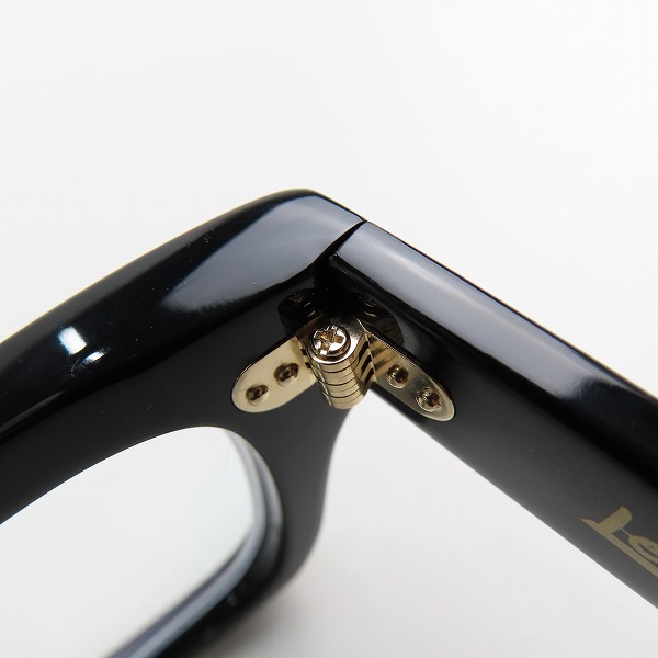 実際に弊社で買取させて頂いたEFFECTOR×Lewis Leather/エフェクター×ルイスレザー AVIAKIT/アヴィアキット フルリム 度入り メガネフレーム/アイウェアの画像 4枚目