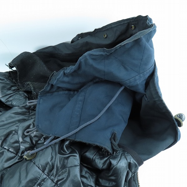 実際に弊社で買取させて頂いたJohn UNDERCOVER/ジョンアンダーカバー 14AW ダブルフェイスモッズコート JUN4301/3の画像 9枚目