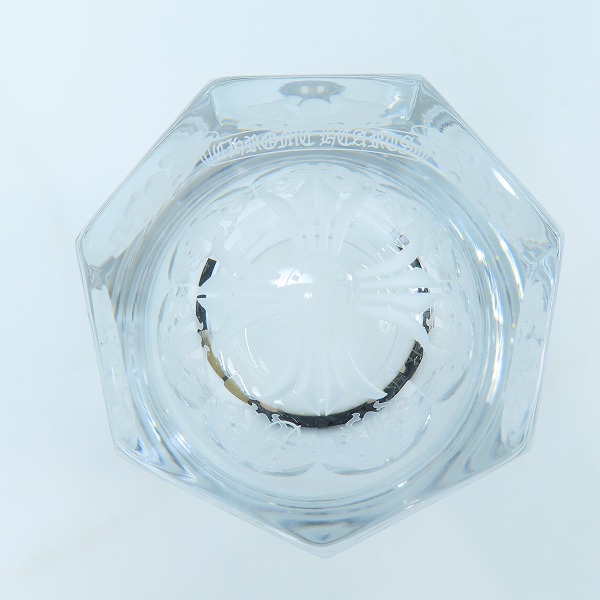 実際に弊社で買取させて頂いたCHROME HEARTS×Baccarat/クロムハーツ×バカラ ダガー オールドファッショングラスの画像 4枚目