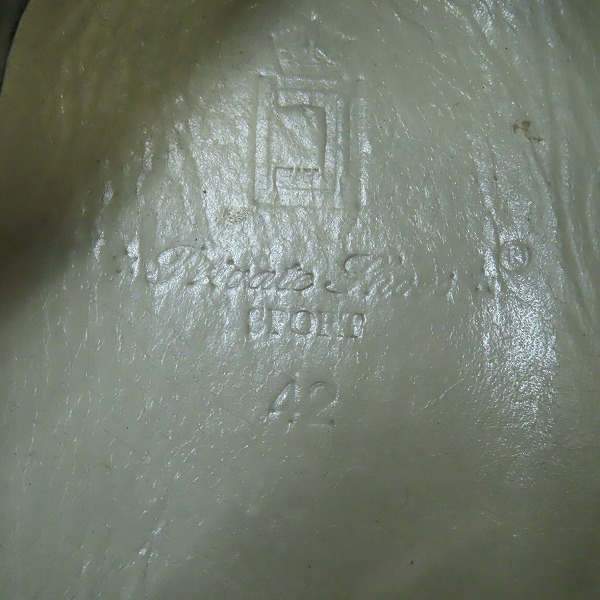 実際に弊社で買取させて頂いた【観賞用】GOLDEN GOOSE/ゴールデングース サイドジップスニーカー シルバー/42の画像 5枚目