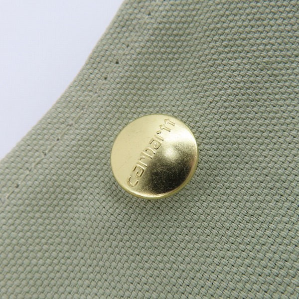 実際に弊社で買取させて頂いたSACAI × CARHARTT/サカイ×カーハート キャンバスノベルティーバッグ カーキ 24-0814Sの画像 8枚目