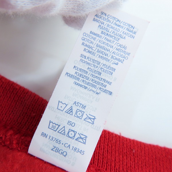 実際に弊社で買取させて頂いたWACKO MARIA/ワコマリア 23AW BLUE NOTE SWEAT SHIRT クルーネック スウェット レッド/XLの画像 3枚目