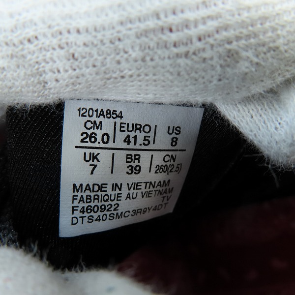 実際に弊社で買取させて頂いたAH MURDERZ/ア ムーダーズ×atomos/アトモス×asics/アシックス Red Spider GEL-LYTE III OG スニーカー 1201A854-001/26.0の画像 5枚目