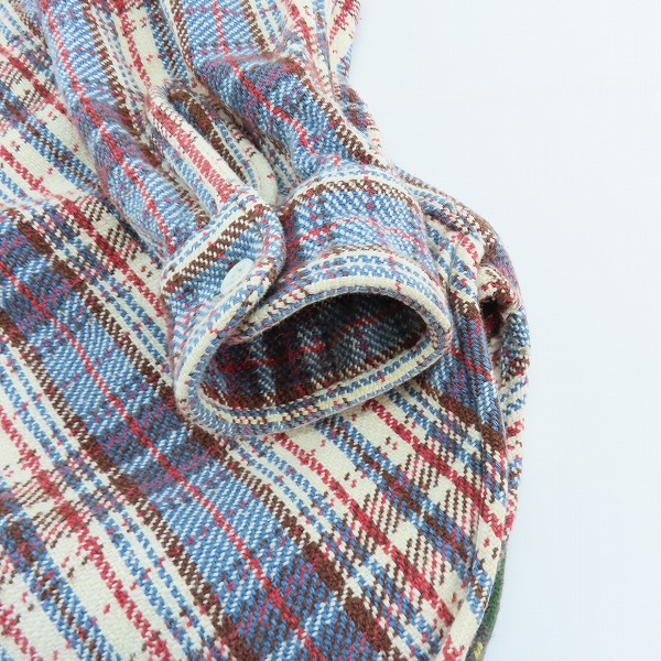 実際に弊社で買取させて頂いたDUBBLEWORKS/ダブルワークス ネルシャツ ヘビーネルシャツ/40 2点セットの画像 4枚目