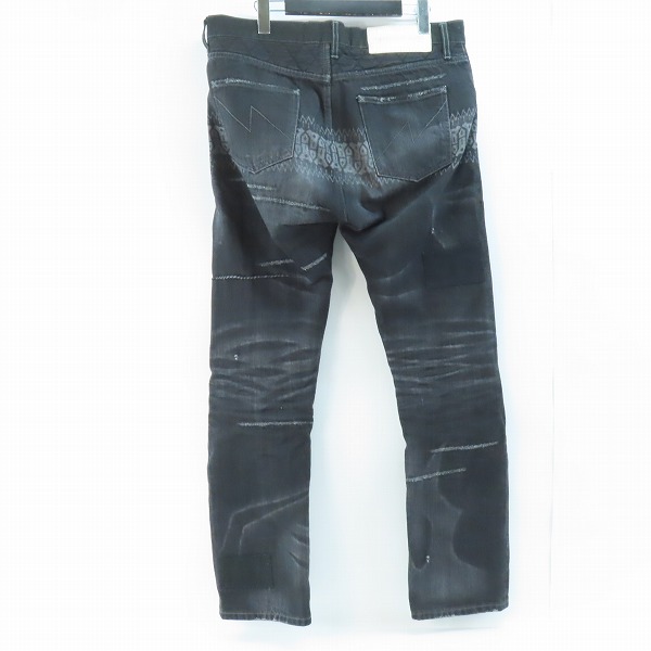 実際に弊社で買取させて頂いたNEIGHBORHOOD/ネイバーフッド 22AW BI SAVAGE DENIM SKINNY PT.CO サベージ デニム スキニー パンツ 222XBNH-PTM10/Lの画像 1枚目