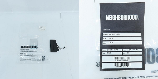 実際に弊社で買取させて頂いたNEIGHBORHOOD/ネイバーフッド 23SS OVER SHIRT 半袖シャツ 231BENH-SHM01/Sの画像 9枚目