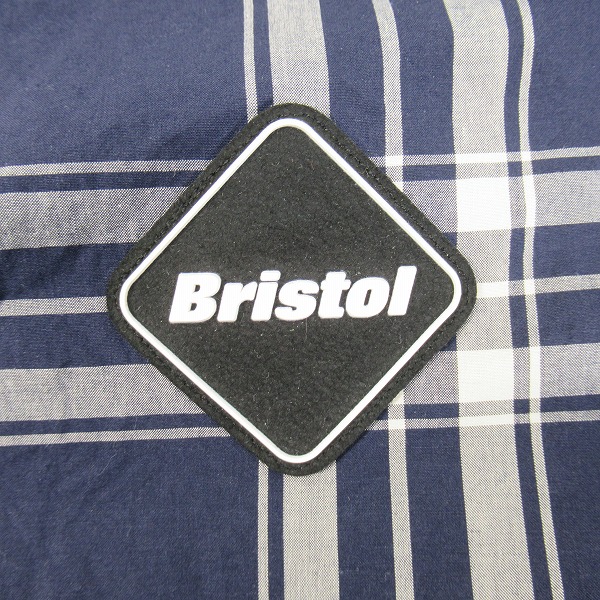 実際に弊社で買取させて頂いたF.C.Real Bristol×WIND AND SEA/ウィンダンシー BRISTOL SEA S/S BAGGY SHIRT/バギーシャツ FCRB-220153/XLの画像 5枚目