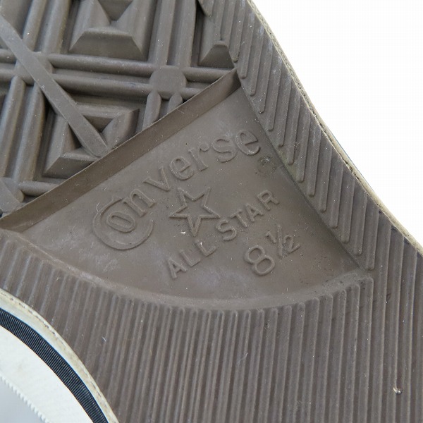 実際に弊社で買取させて頂いたCONVERSE/コンバース 90s ヴィンテージ 日本製 ONE STAR/ワンスター ゴールドスター レザー スニーカー/8.5の画像 6枚目