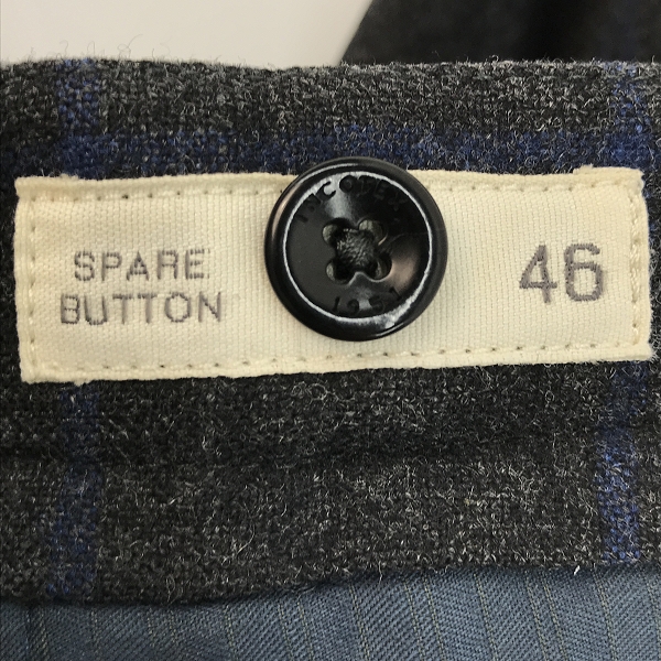 実際に弊社で買取させて頂いたINCOTEX×BEAMS/インコテックス×ビームス スラックスパンツ チェック柄 46の画像 3枚目