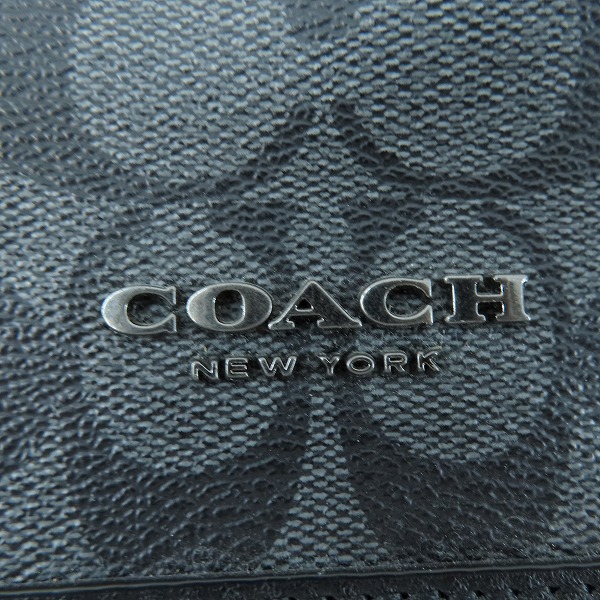 実際に弊社で買取させて頂いたCOACH/コーチ シグネチャー ボディバッグ ショルダー F37573の画像 4枚目